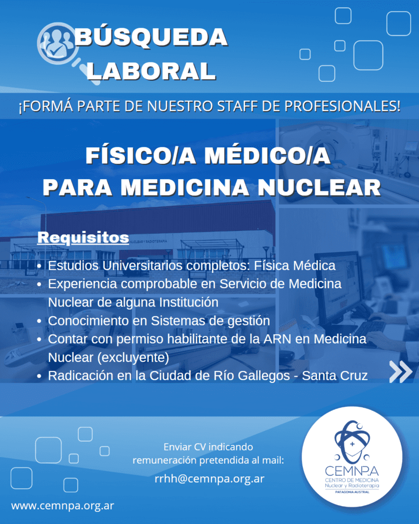 Busqueda laboral 2023 FISICO MEDICO imagen 01