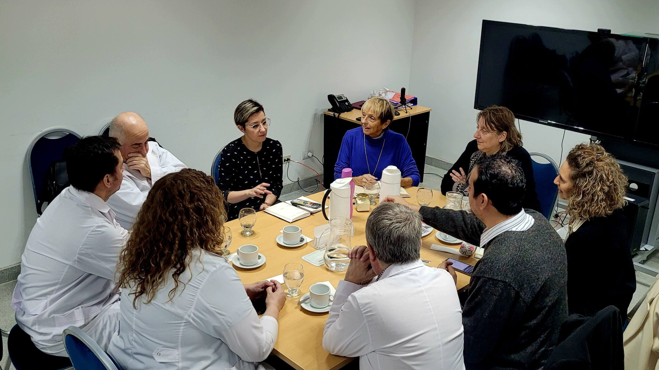 Reunión con la Dirección Académica del Hospital Regional Río Gallegos (HRRG)