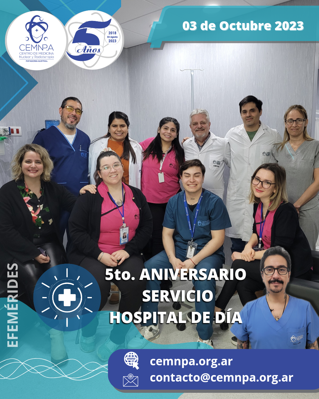 QUINTO ANIVERSARIO DEL SERVICIO DE HOSPITAL DE DÍA