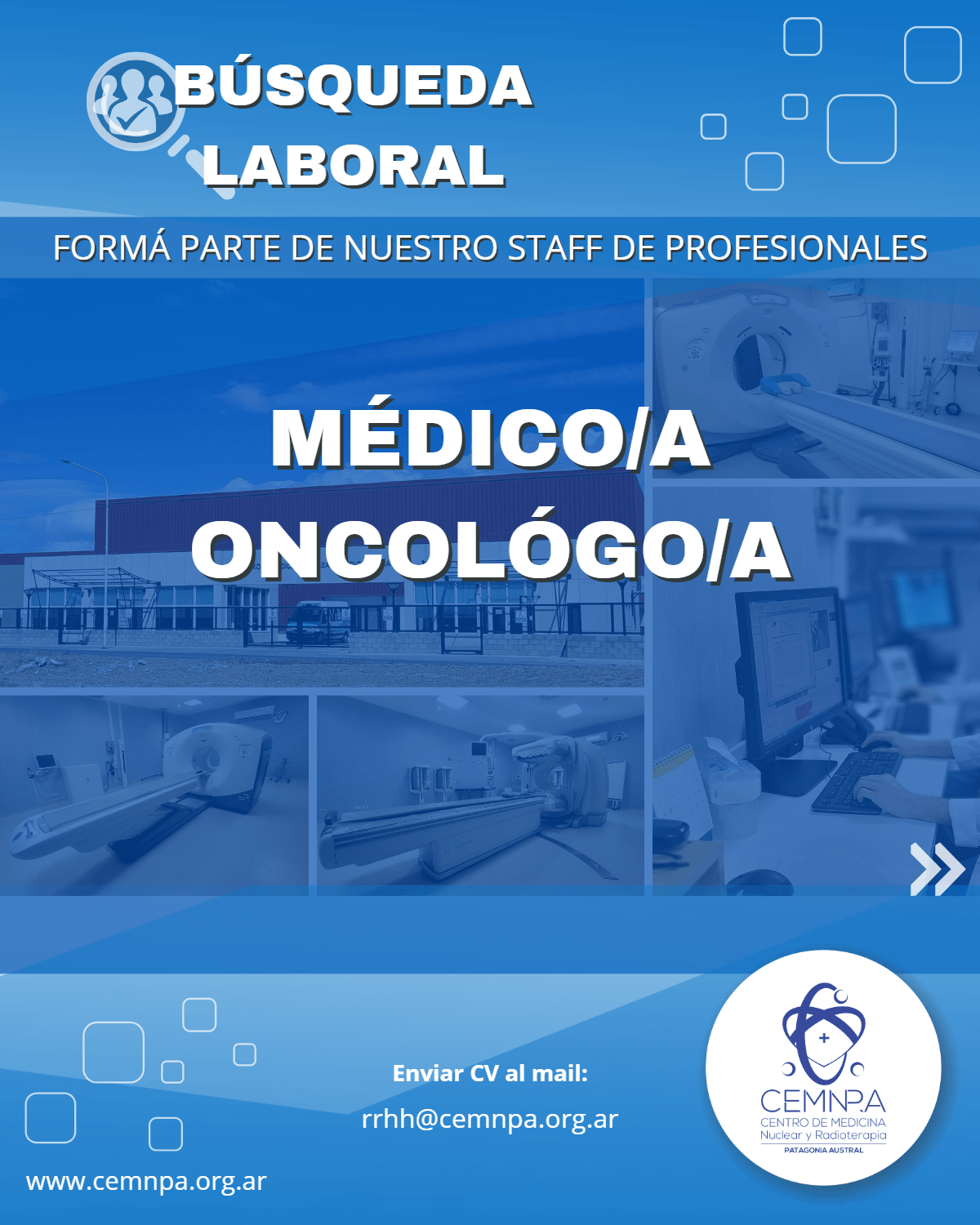 Búsqueda Laboral MÉDICO/A ONCÓLOGO/A – 14/08/24