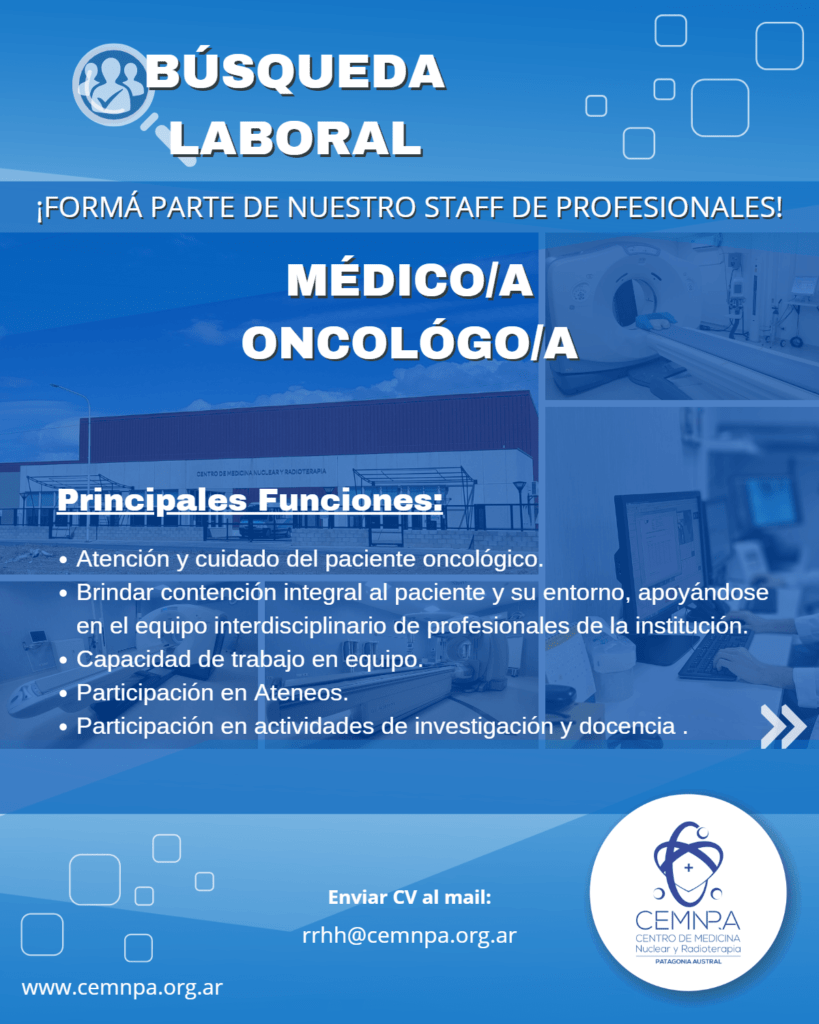 2 Médico Oncólogo Principales Funciones