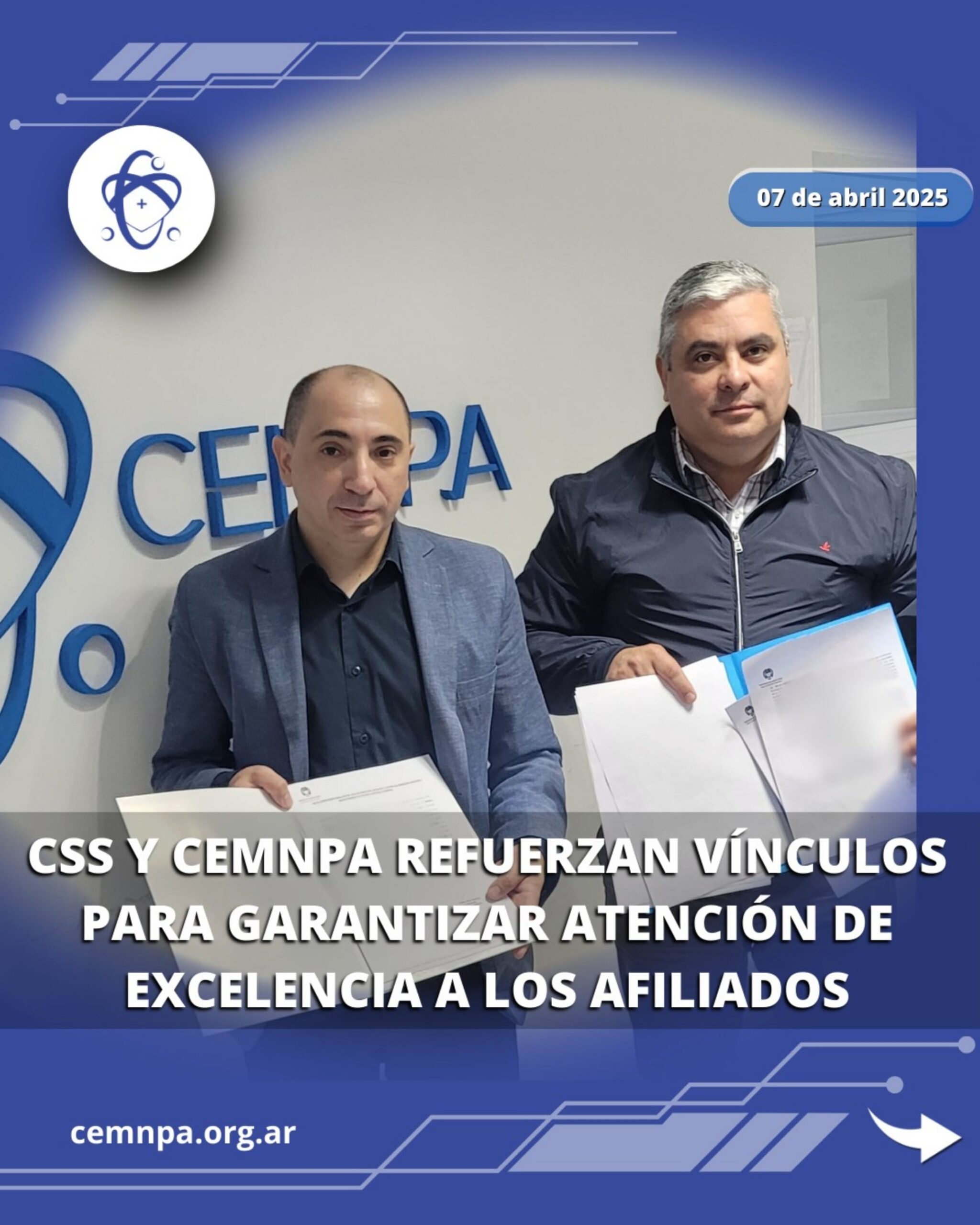 CSS Y CEMNPA REFUERZAN VÍNCULOS PARA GARANTIZAR ATENCIÓN DE EXCELENCIA A LOS AFILIADOS