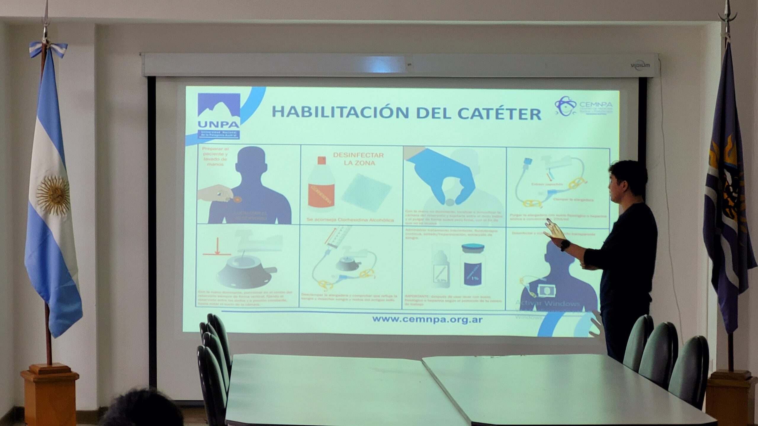 HRRG: CURSO TEÓRICO-PRÁCTICO MANEJO DE CATÉTER PORTABLE