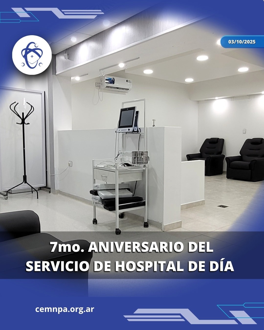 SÉPTIMO  ANIVERSARIO DEL SERVICIO DE HOSPITAL DE DÍA DEL CEMNPA