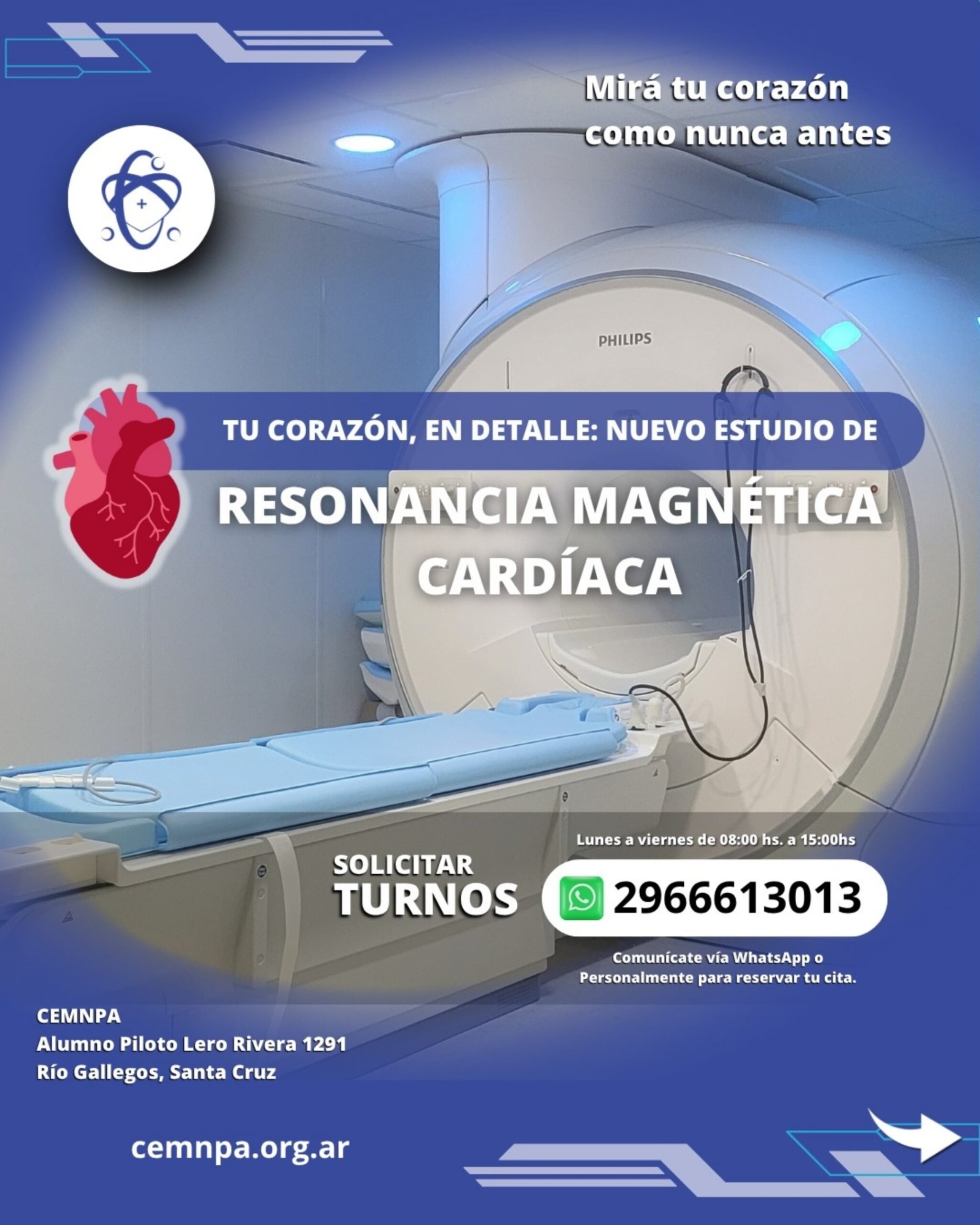 TU CORAZÓN, EN DETALLE: NUEVO ESTUDIO DE RESONANCIA MAGNÉTICA CARDÍACA
