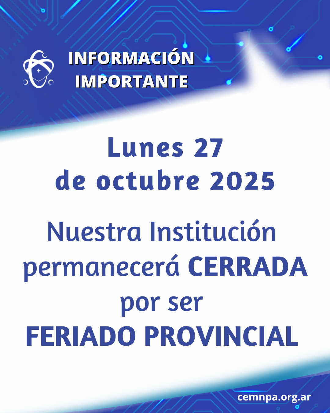 FERIADO PROVINCIAL 27OCT25 min