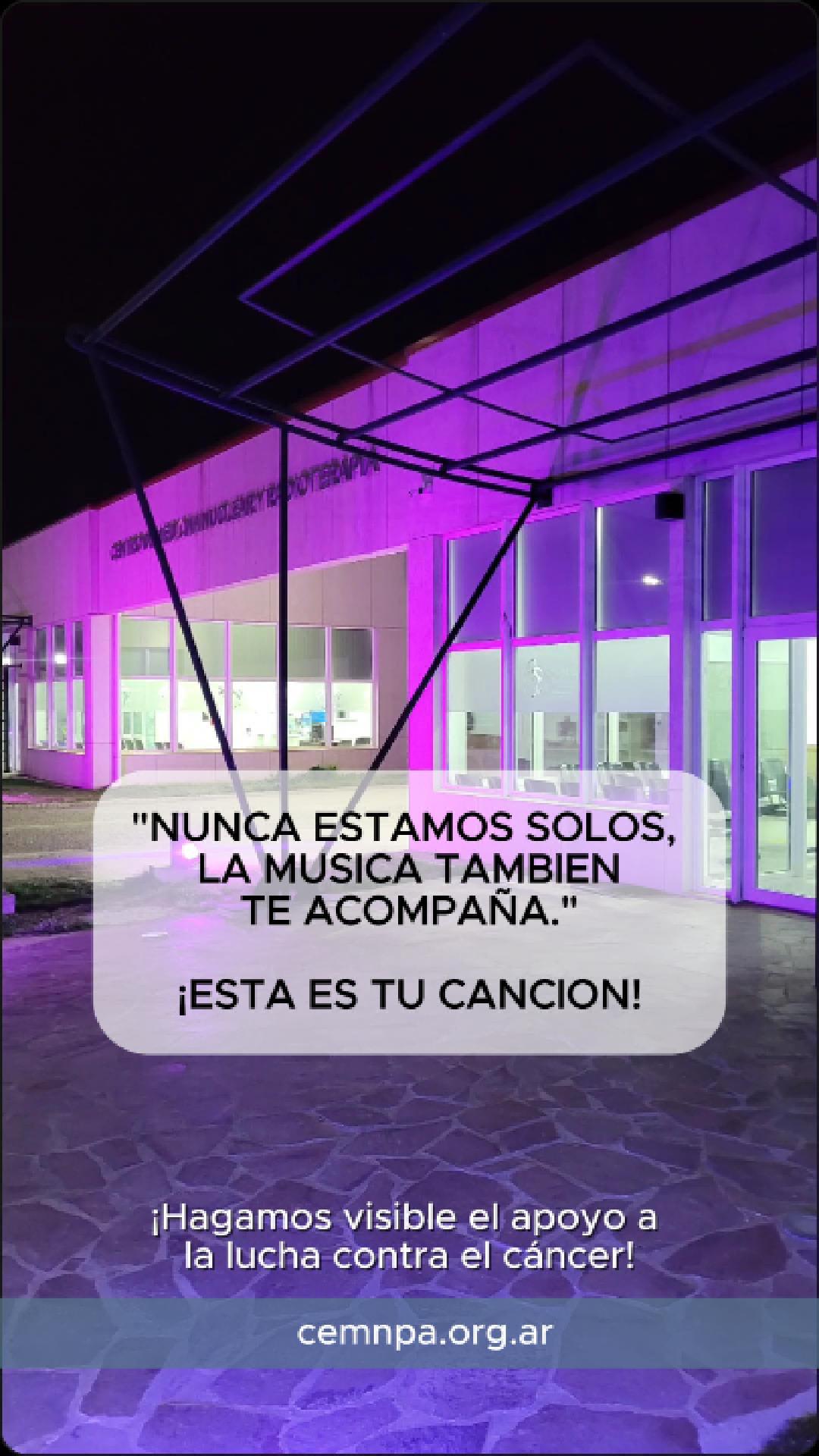 Juntos contra el Cáncer videoclip Cover