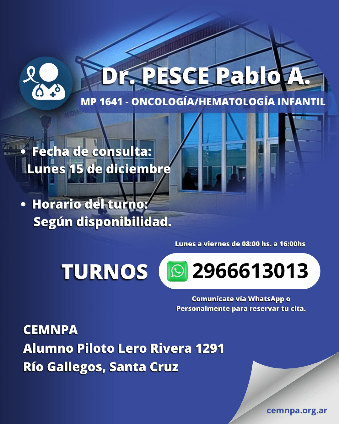 CEMNPA Turnos Dr PESCE DIC2025 min