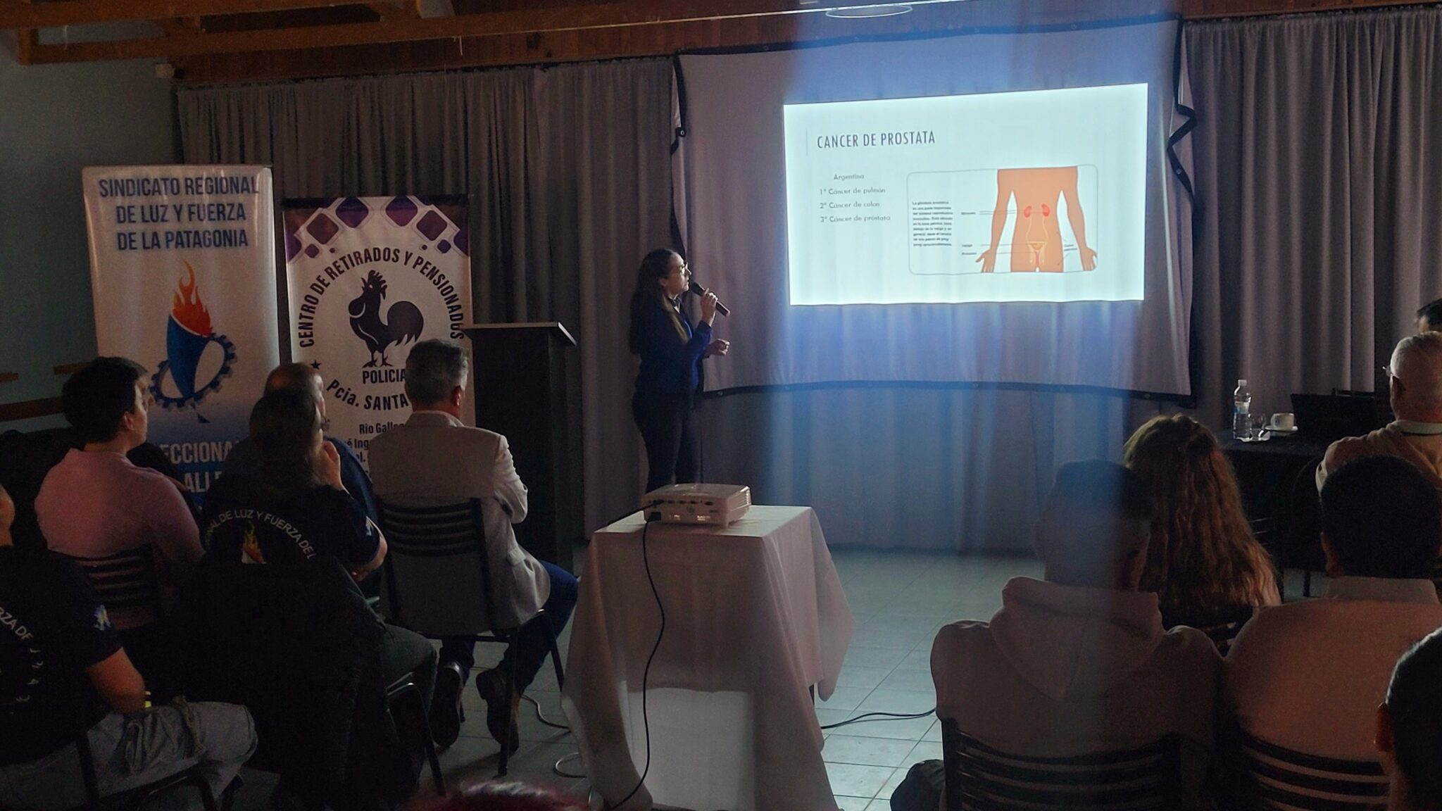 Charla CANCER MAMA PROSTATA 18