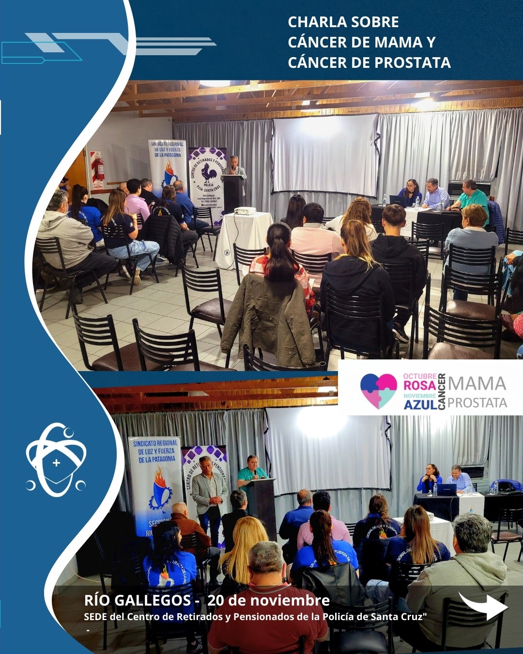 Charla CANCER MAMA PROSTATA slide2