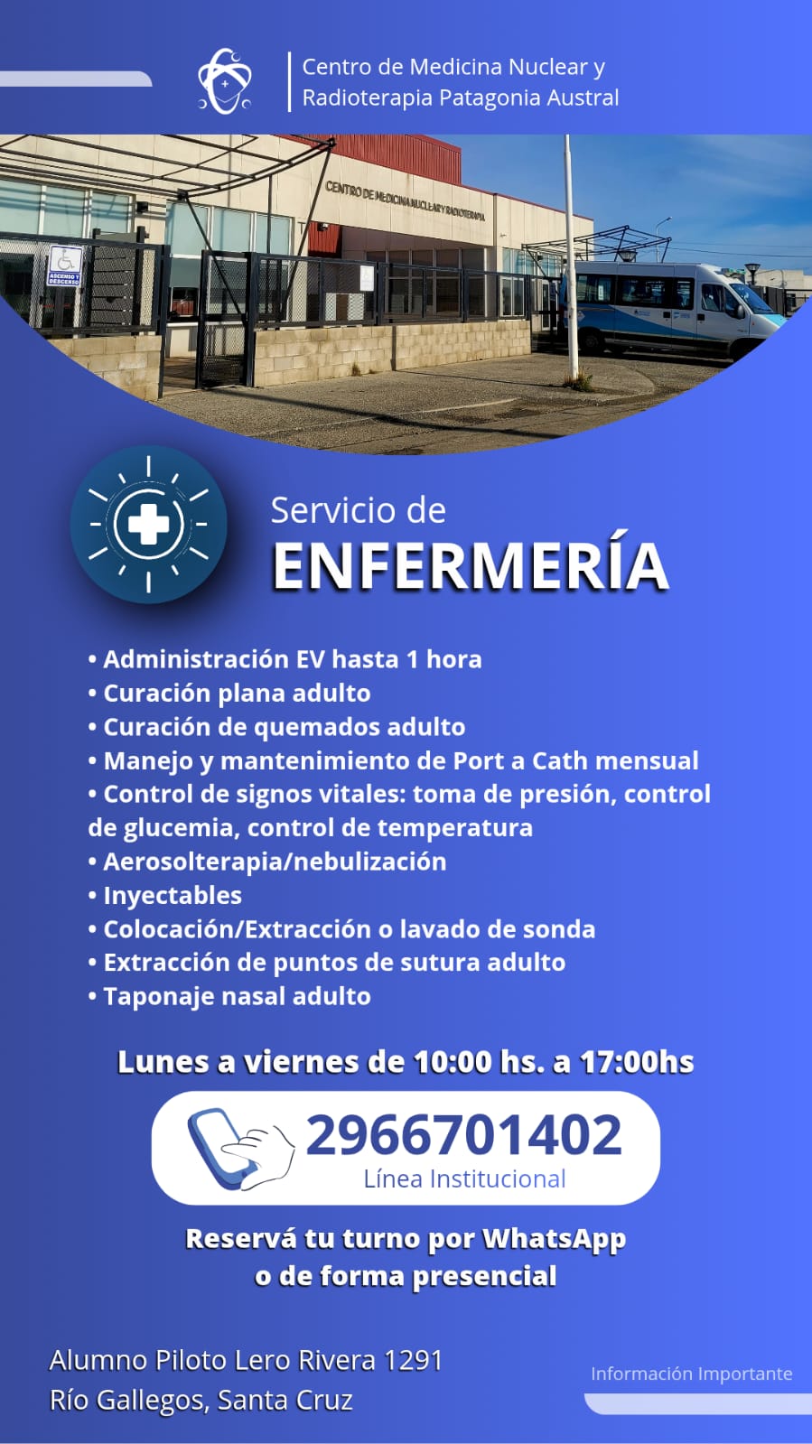 servicio de enfermeria 2026